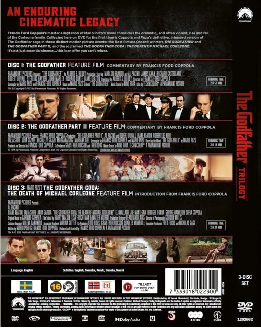 THE GODFATHER TRILOGY