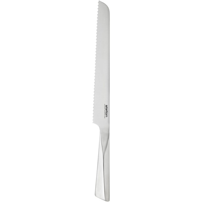 Stelton - Trigono brødkniv L 38.5 cm steel