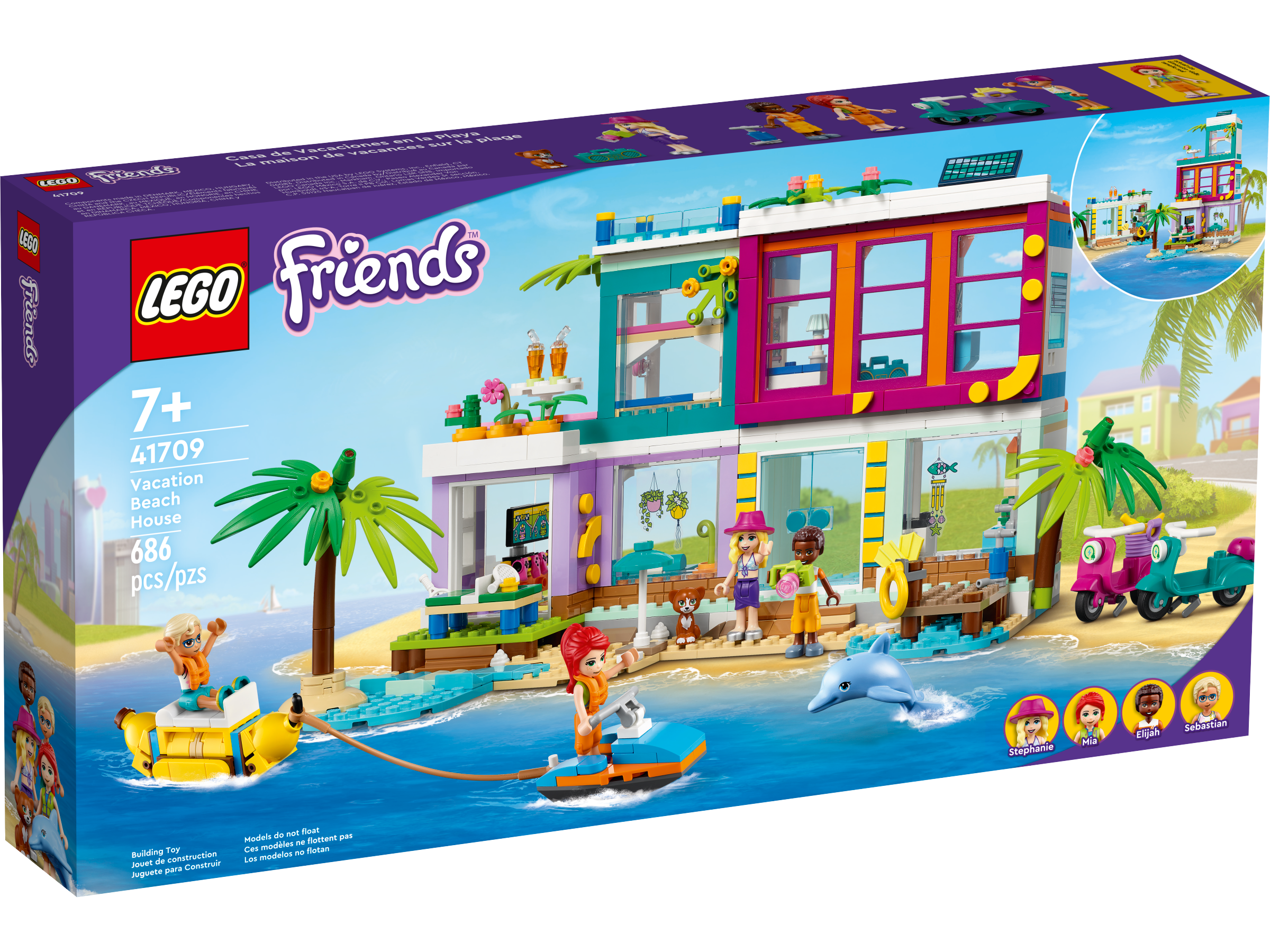 Buy LEGO Friends - Vacation Beach House (41709) - Free shipping