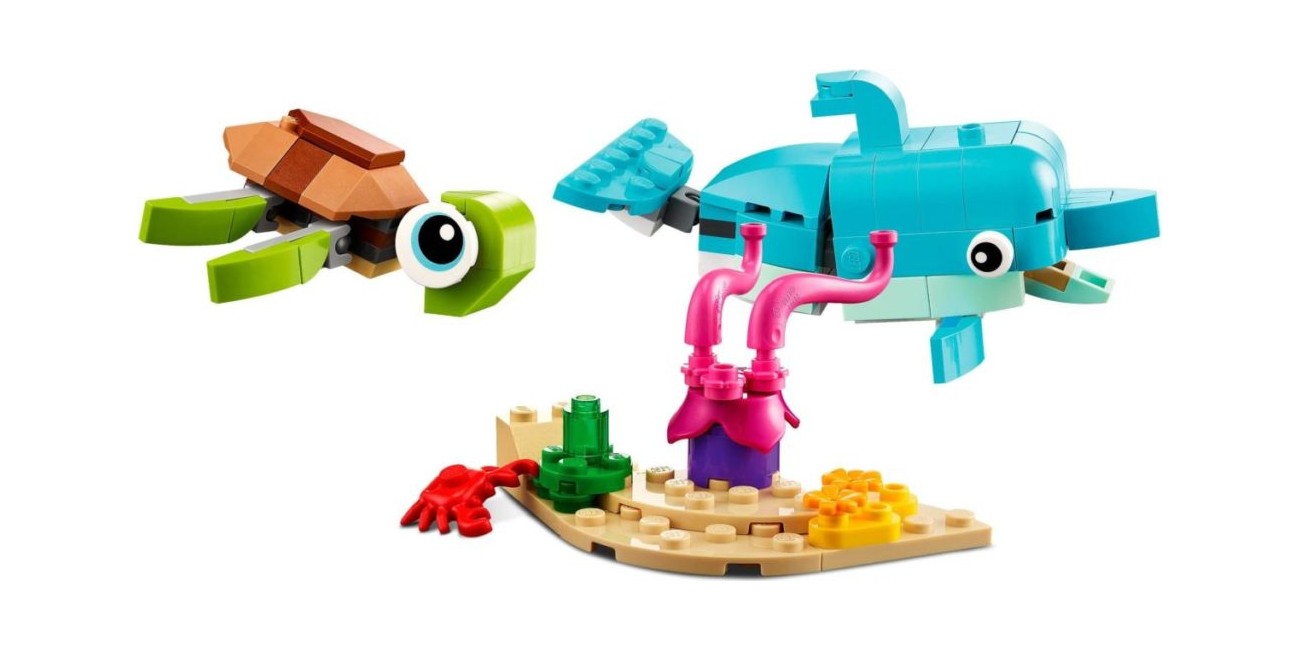 LEGO Creator - Dolphin and Turtle (31128)