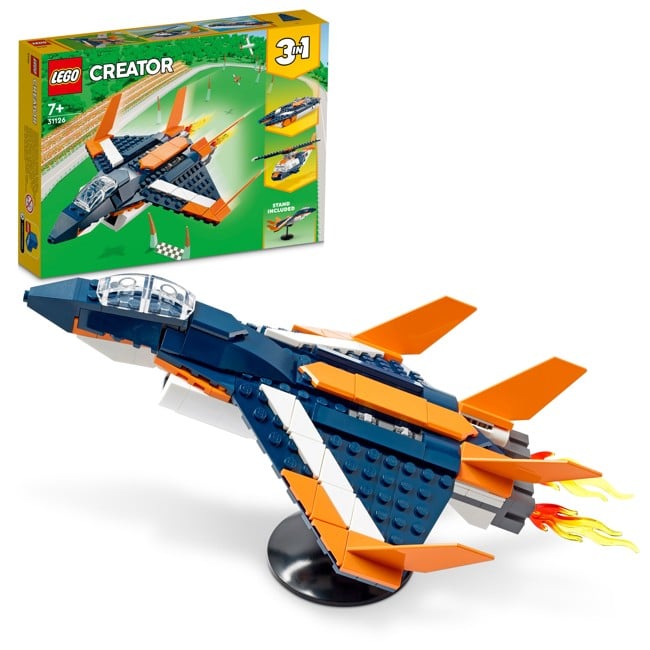 LEGO Creator - Supersonisk jetfly (31126)