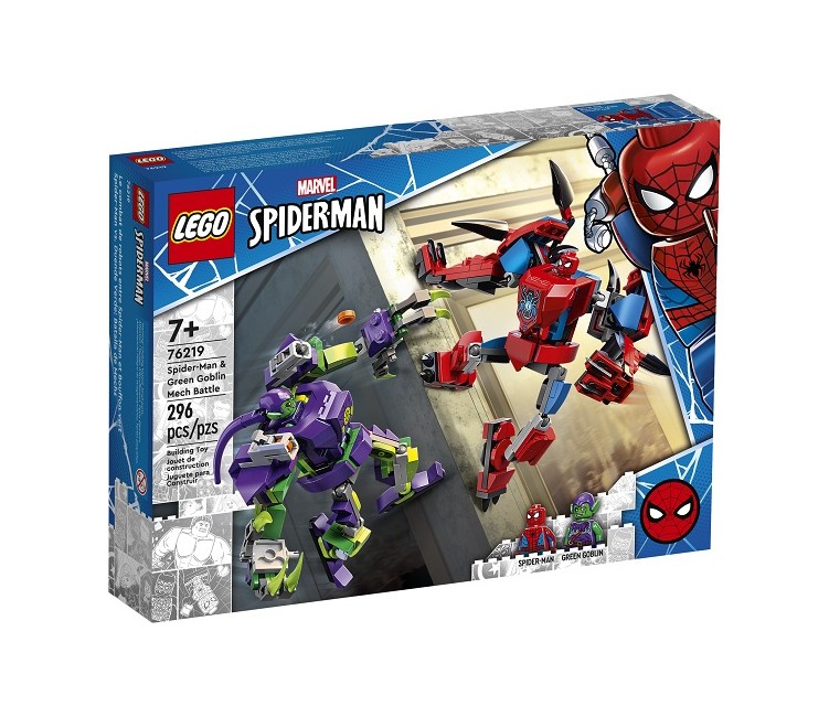 LEGO Super Heroes - Spider-Man & Green Goblin Mech Battle (76219)