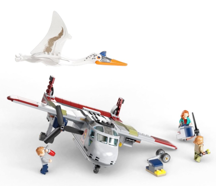 LEGO Jurassic World - Quetzalcoatlus aviator ambush (76947)