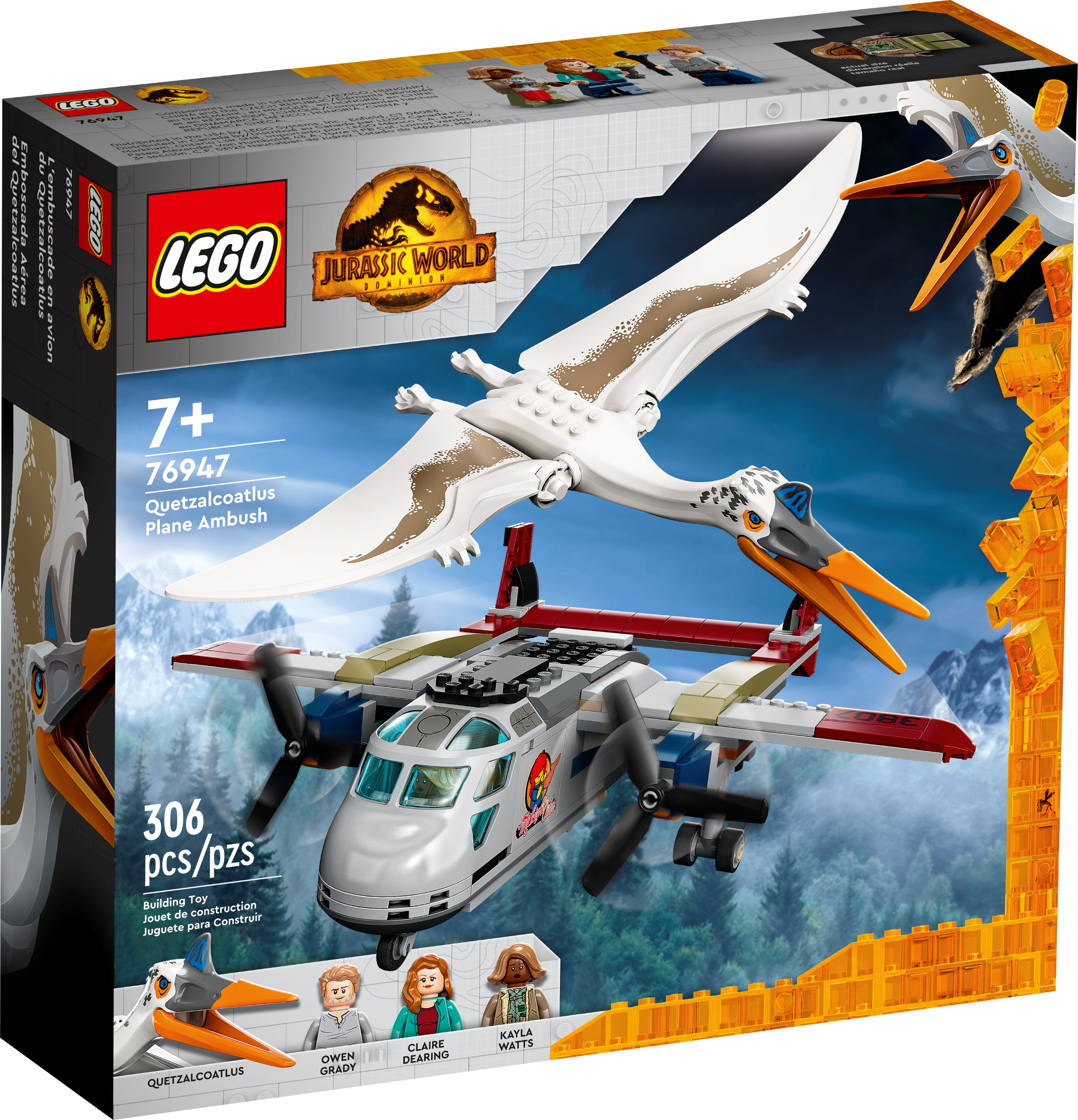 LEGO Jurassic World - Quetzalcoatlus aviator ambush (76947)