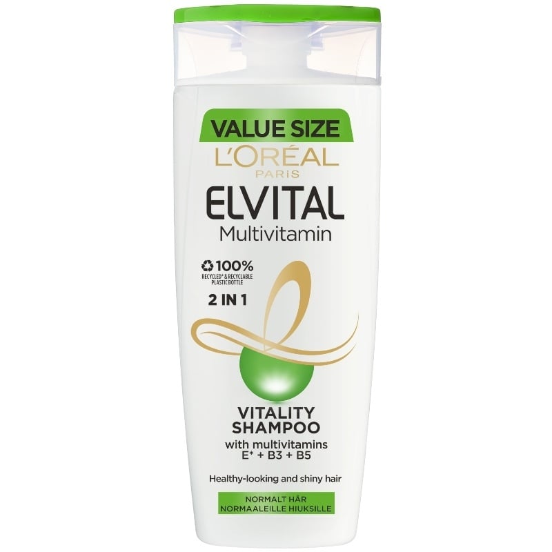 L'Oréal Paris - Elvital Multivitamin 2in1 Vitality Shampoo 400 ml