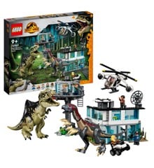 LEGO Jurassic World - Giganotosaurus og Therizinosaurus angriper (76949)