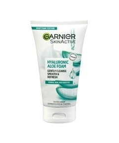 Garnier - Skin Active Aloe Hyaluronic Cleansing Foam 150 ml - Reinigungscreme