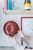 Wally - Smart kitchen scale with nutrient information - Volcanic Red thumbnail-5