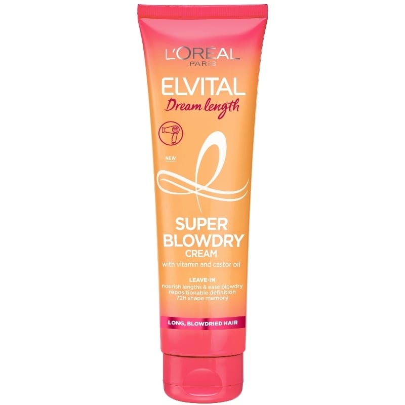 L'Oréal Paris - Elvital Dream Length Super Blowdry Cream 150 ml - Skjønnhet