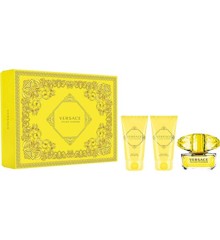 Versace - Yellow Diamond EDT 50 ml + Shower Gel 50 ml + Body Lotion 50 ml - Gavesæt