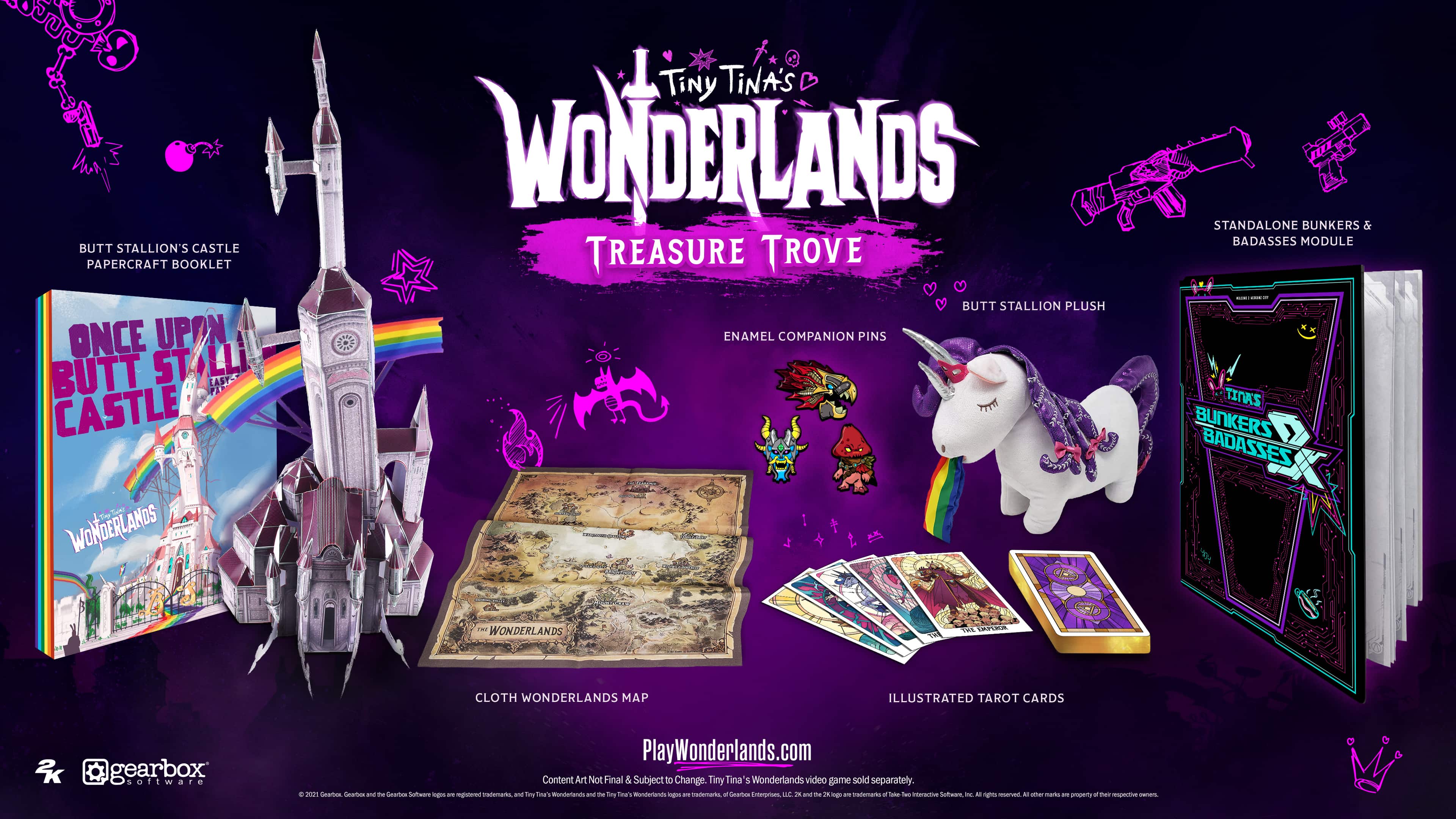 Buy Tiny Tinas Wonderlands Treasure Trove No Game Included Playstation 5 English 1652