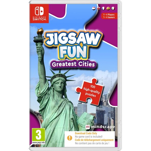 Jigsaw Fun: Greatest Cities (Code in a Box)