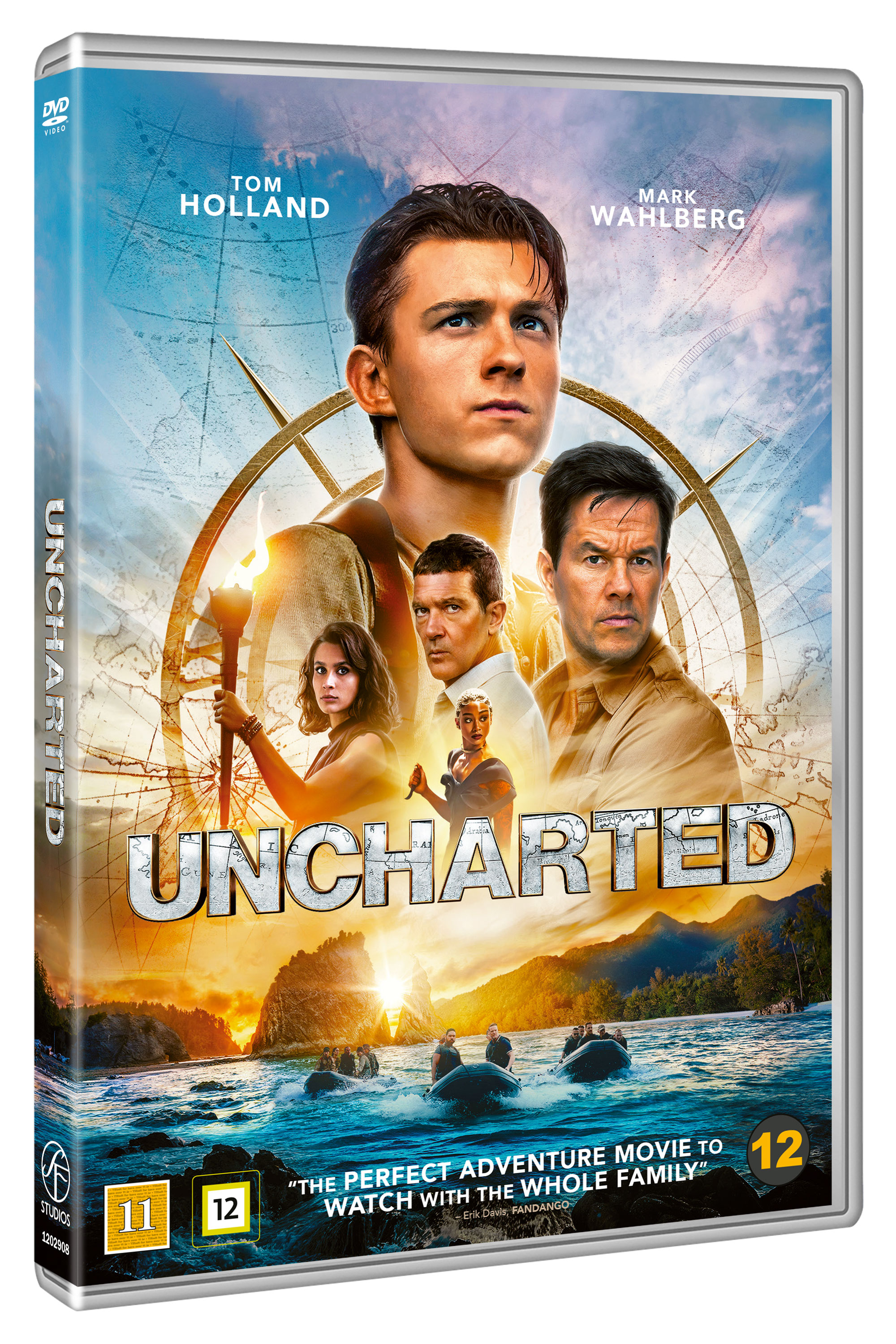 Uncharted - DVD - Met NL ondertiteling