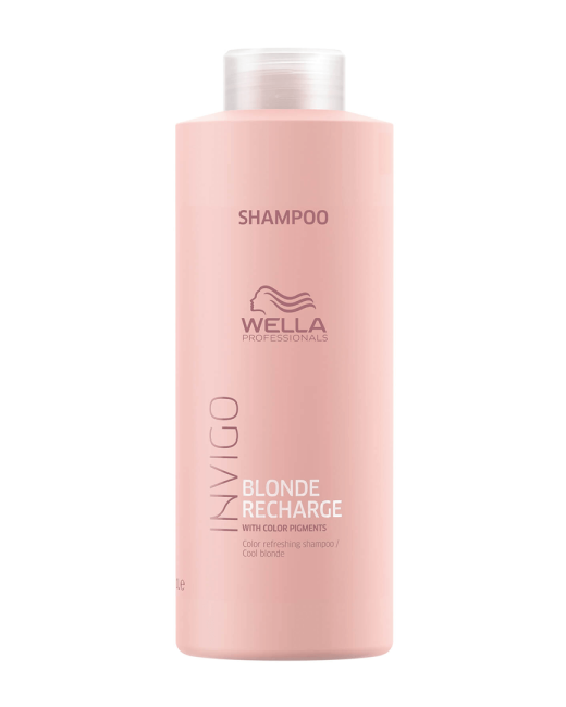 Wella - Invigo Blonde Recharge Cool Blond Shampoo 1000 ml