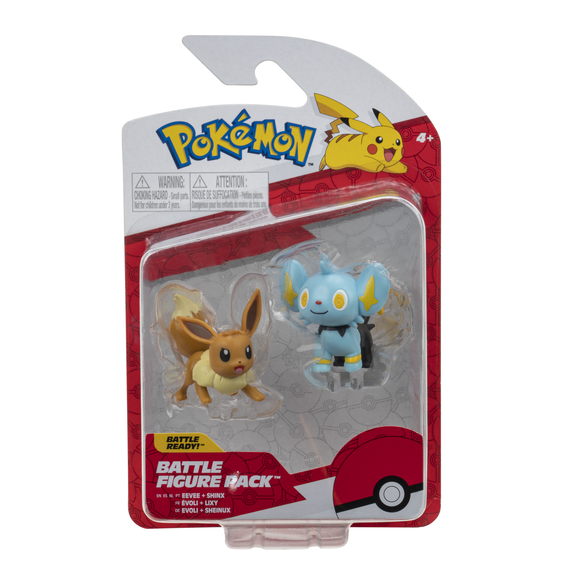 Pokémon - Battle Figure Pack - Shinx&Eevee (PKW2647) - Leker
