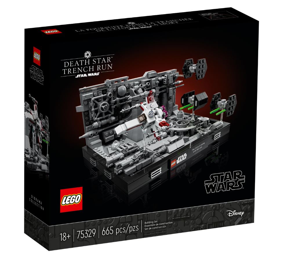 LEGO Star Wars - Death Star Trench Run Diorama (75329), Disney