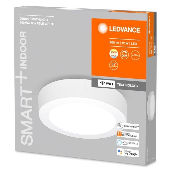 Ledvance - Smart+ Downlight Surface - Turnable White 20cm - WiFi