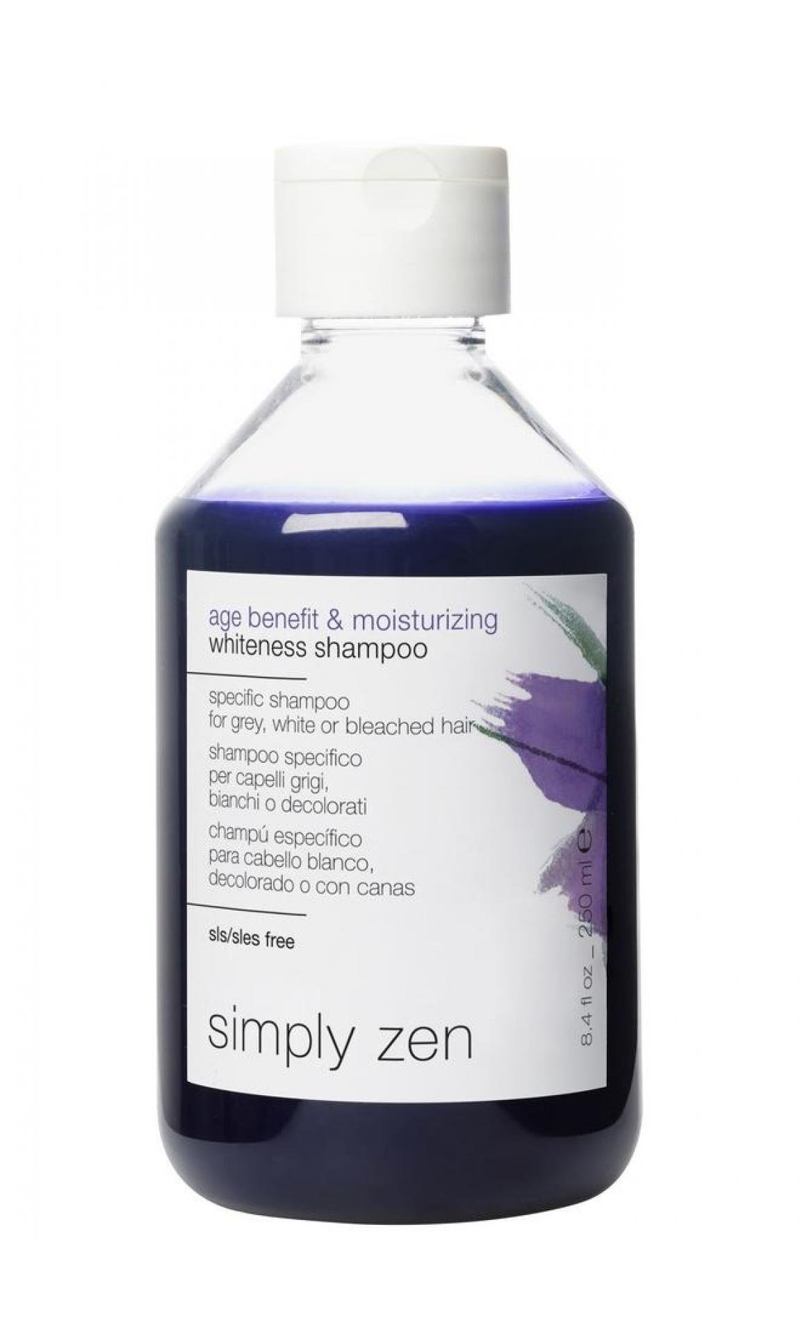 Simply zen - Age Benefit&Moisturizing Whiteness Shampoo 250 ml - Skjønnhet