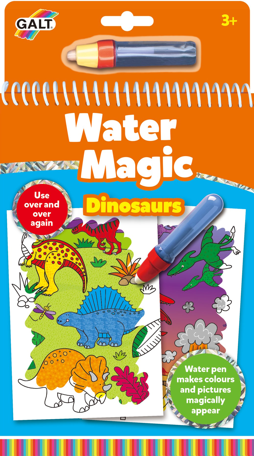 Galt – Water Magic Malebog – Dinosaur