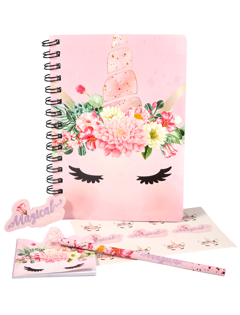 Kids Licensing - Writing Set - Unicorn Flowers (090206129)