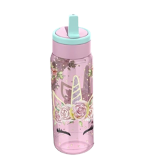 Valiant - Unicorn Flowers - Water Bottle (090208716-21000356)