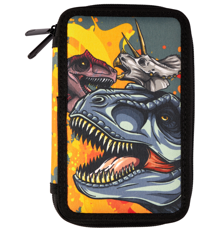 Kids Licensing - Double Pencil Case - Dino T-Rex - Valiant (090108516)