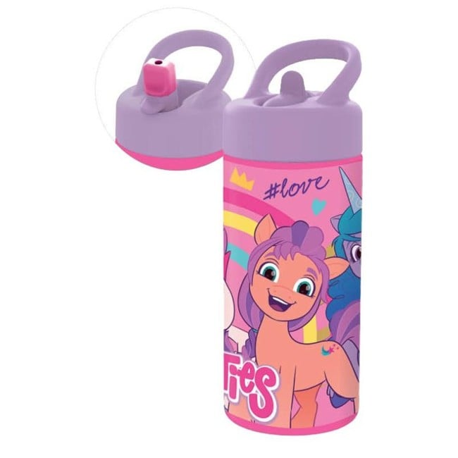 Stor - Water Bottle (410 ml) - My Little Pony (088808718-61431)