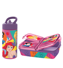 Euromic - Disney Princess - Lunch Box & Water Bottle