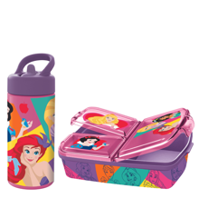 Euromic - Lunch Box & Water Bottle - Disney Princess