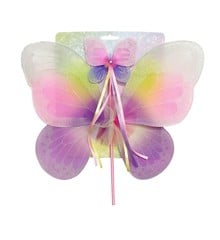 Tinka Magic - Butterfly Wings & Wand - Pink/Purple (8-800604)