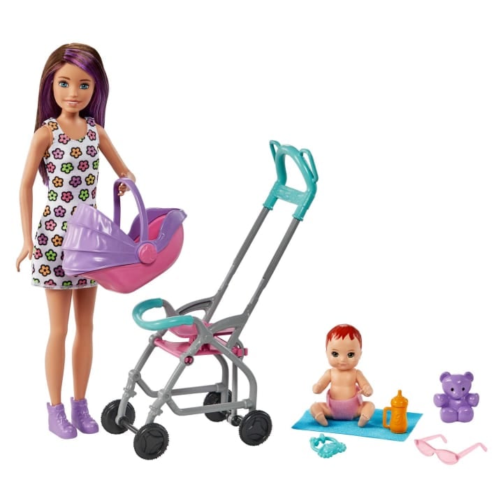 Barbie - Skipper Playset - Babysitters (GXT34)