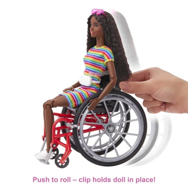Barbie -  Fashionista + Wheelchair Accy (GRB94)
