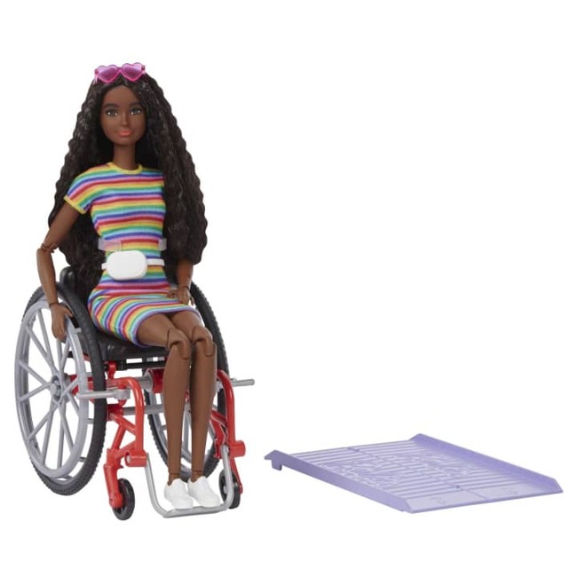 Barbie - Fashionista + Kørestolsudstyr