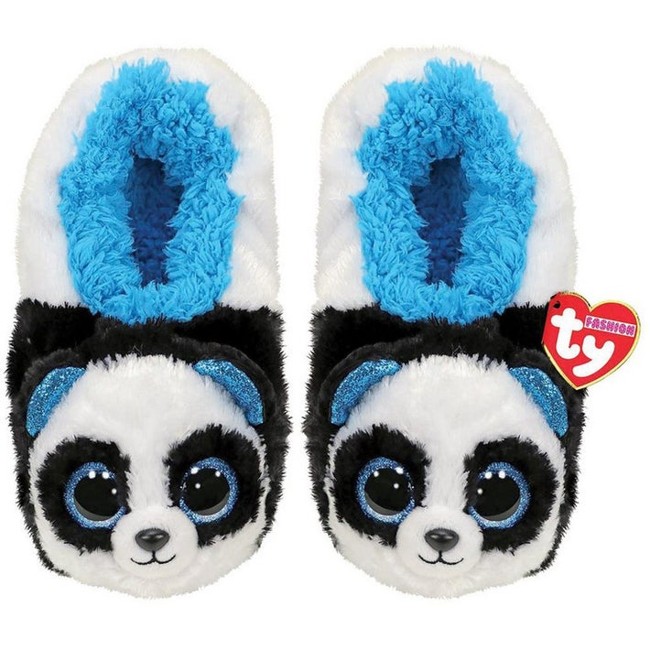 Ty Plush - Slippers - Bamboo the Panda (Size: 28-31) (TY95306)