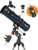 Celestron - Astromaster Reflector 130EQ - Fernglas mit Telefonadapter und T2-Barlow thumbnail-1