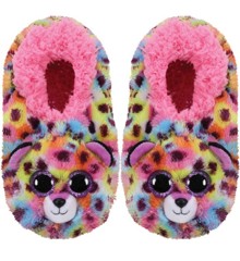 Ty Plush - Slippers - Giselle the Leopard (Size: 36-38) (TY95373)