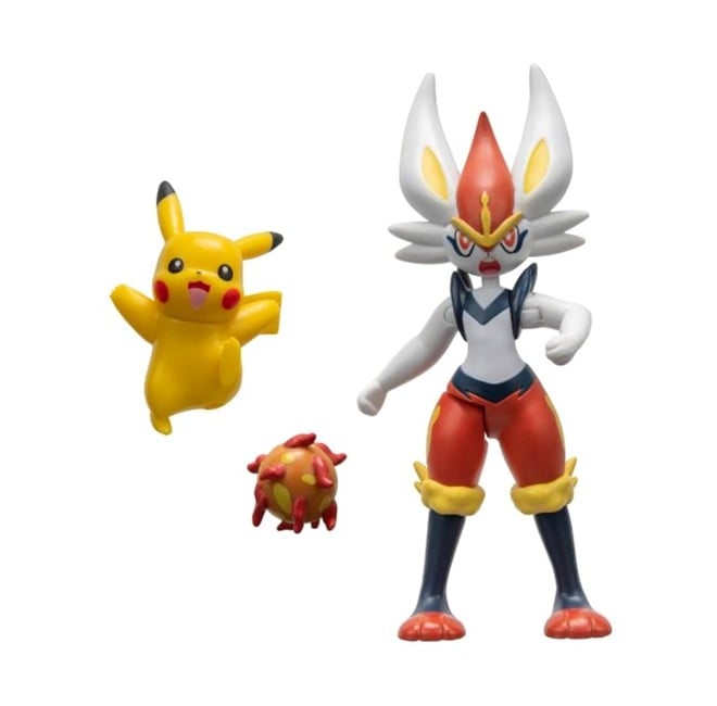 Pokemon - Figure set 2 pack - Cinderace & Pikachu (PKW2904)