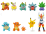 Pokémon - Battle Figur 10-pakke (PKW2855) thumbnail-1