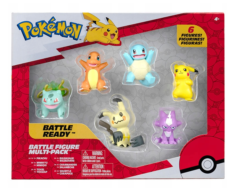 Pokemon - Battle Figure 6 Pack (PKW2684)