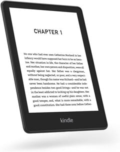 Amazon - Kindle Paperwhite Signature Edition 32 GB med 6,8" skærm, trådløs opladning, uden annoncer