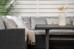 Venture Design - Brentwood Garden Corner Sofa Set with cushions - Polyrattan/Aintwood - Black/Grey (5811-001) - Bundle thumbnail-3
