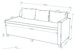 Venture Design - Brentwood Garden Corner Sofa Set with cushions - Polyrattan/Aintwood - Black/Grey (5811-001) - Bundle thumbnail-11