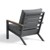 Cinas - Malibu Lounge Set 4 persons - Polywood - Anthracite/Teak look - with Grey cushion set (1569031) - Bundle thumbnail-4