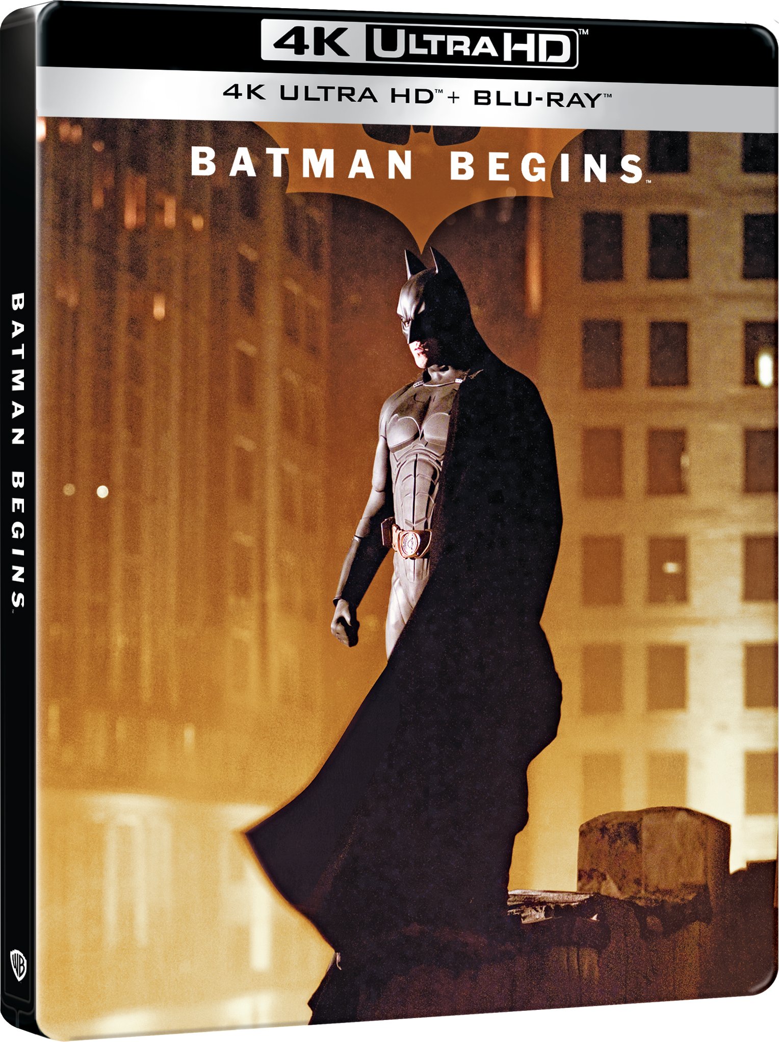Kjøp Batman Begins 4K Steelbook - Gratis frakt