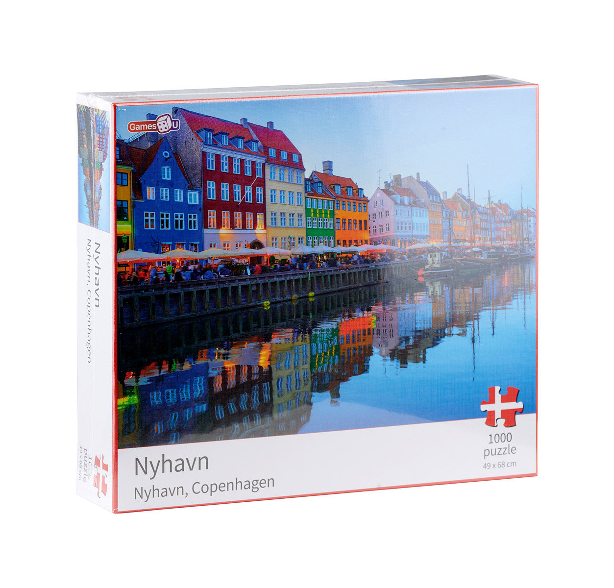 Denmark Puzzle -  Nyhavn (1000 pcs.)