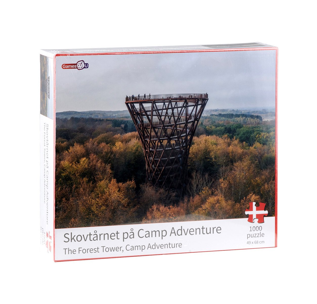 Denmark Puzzle - The Forest Tower, Camp Adventure (1000 pcs.)