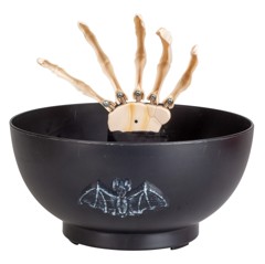 Joker - Halloween - Candy Bowl w. Skeleton Hand (97066)