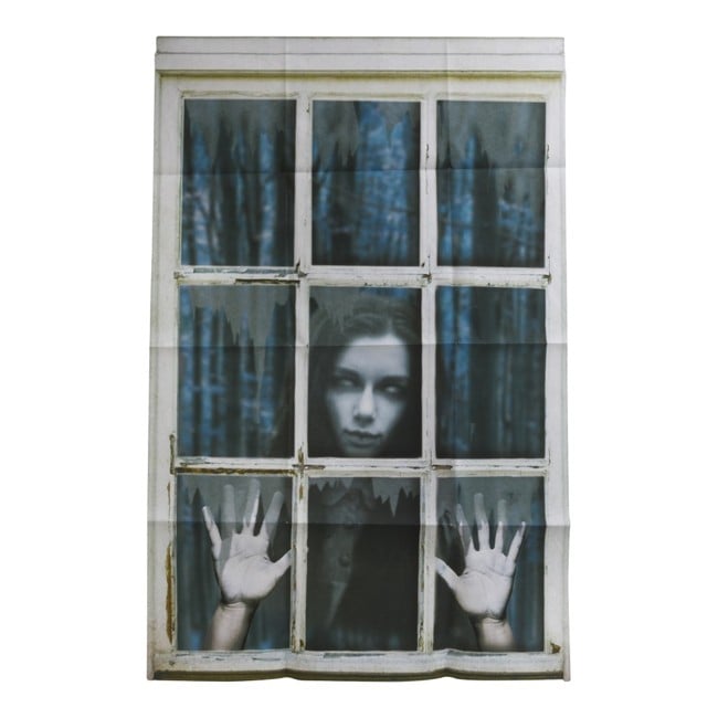 Joker - Halloween - Window Decoration - Woman 120x80 cm (96665)