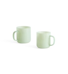 HAY - Borosilcate Mugs - Set of 2 - Jade light green (541348)