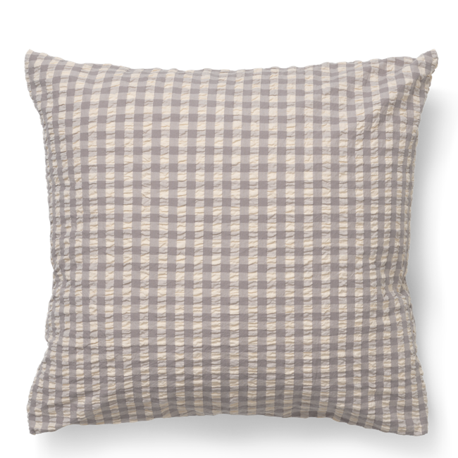 Juna - Organic Pillow case - Crisp  - 60 x 63 cm - Grey
